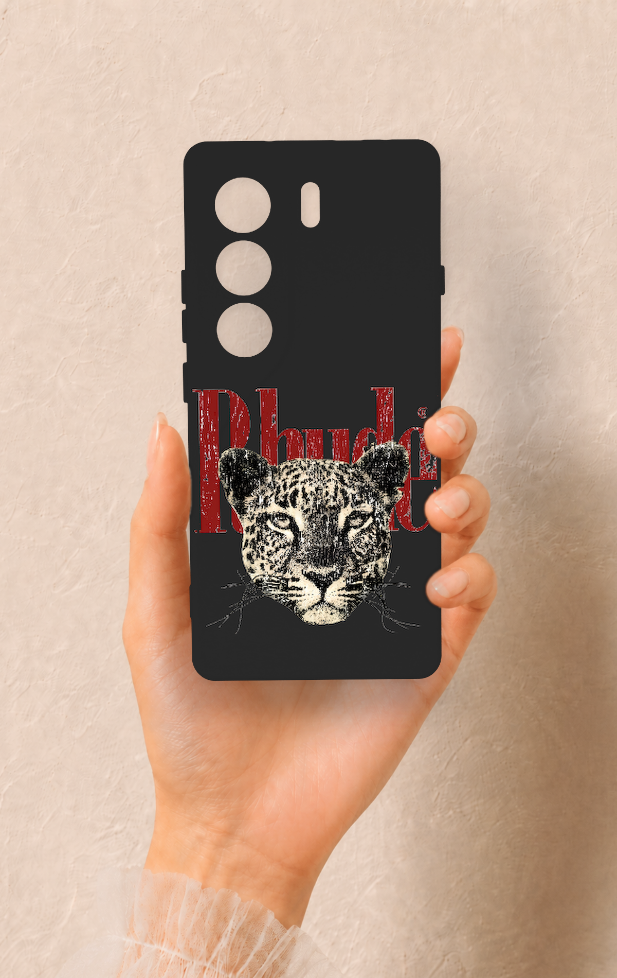 Tecno Camon 40 4G Uyumlu Rhude Desenli Silikon Kılıf
