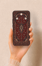 Honor Magic 8 Lite Uyumlu Acem Halı Desenli Silikon Kılıf
