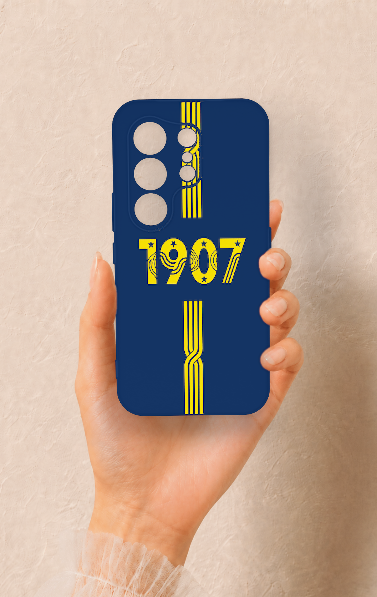 Tecno Camon 50 Uyumlu 1907 Kemer Desenli Silikon Kılıf