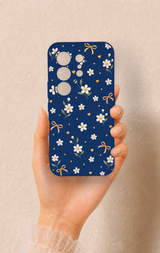 Tecno Camon 50 4G Uyumlu Papatya Fiyonk Desenli Silikon Kılıf
