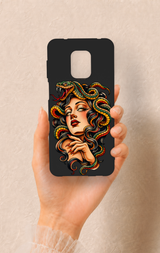 Redmi Note 9 Pro 9S Uyumlu Medusa Desenli Silikon Kılıf