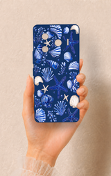 Tecno Camon 30 Pro 5G Uyumlu Deniz Kabuğu Desenli Silikon Kılıf