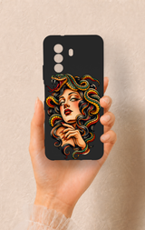 Huawei Nova Y70 Uyumlu Medusa Desenli Silikon Kılıf