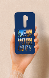 Oppo A5 2020 Uyumlu New York City Desenli Silikon Kılıf