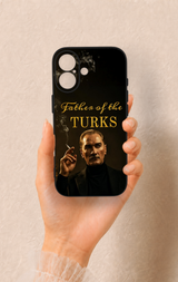 iPhone 17 Uyumlu Father Of The Turks Desenli Silikon Kılıf