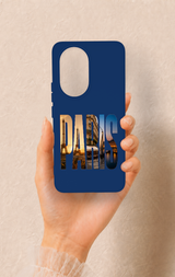 Honor 200 5G Uyumlu Paris Desenli Silikon Kılıf