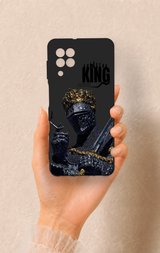 Samsung A22 Uyumlu King Desenli Silikon Kılıf