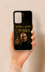 Oppo A16 Uyumlu Father Of The Turks Desenli Silikon Kılıf