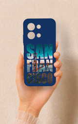 Redmi 15C 4G Uyumlu San Francisco Desenli Silikon Kılıf