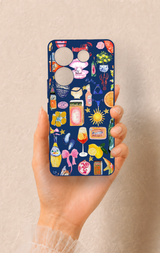 Tecno Camon 20 Pro Uyumlu Summer Desenli Silikon Kılıf