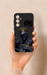 Samsung S23Fe Uyumlu King Desenli Silikon Kılıf