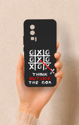 Poco F5 Pro Uyumlu Out Side The Box Desenli Silikon Kılıf