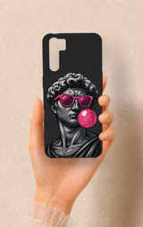 Oppo A91 Uyumlu Pop David Desenli Silikon Kılıf