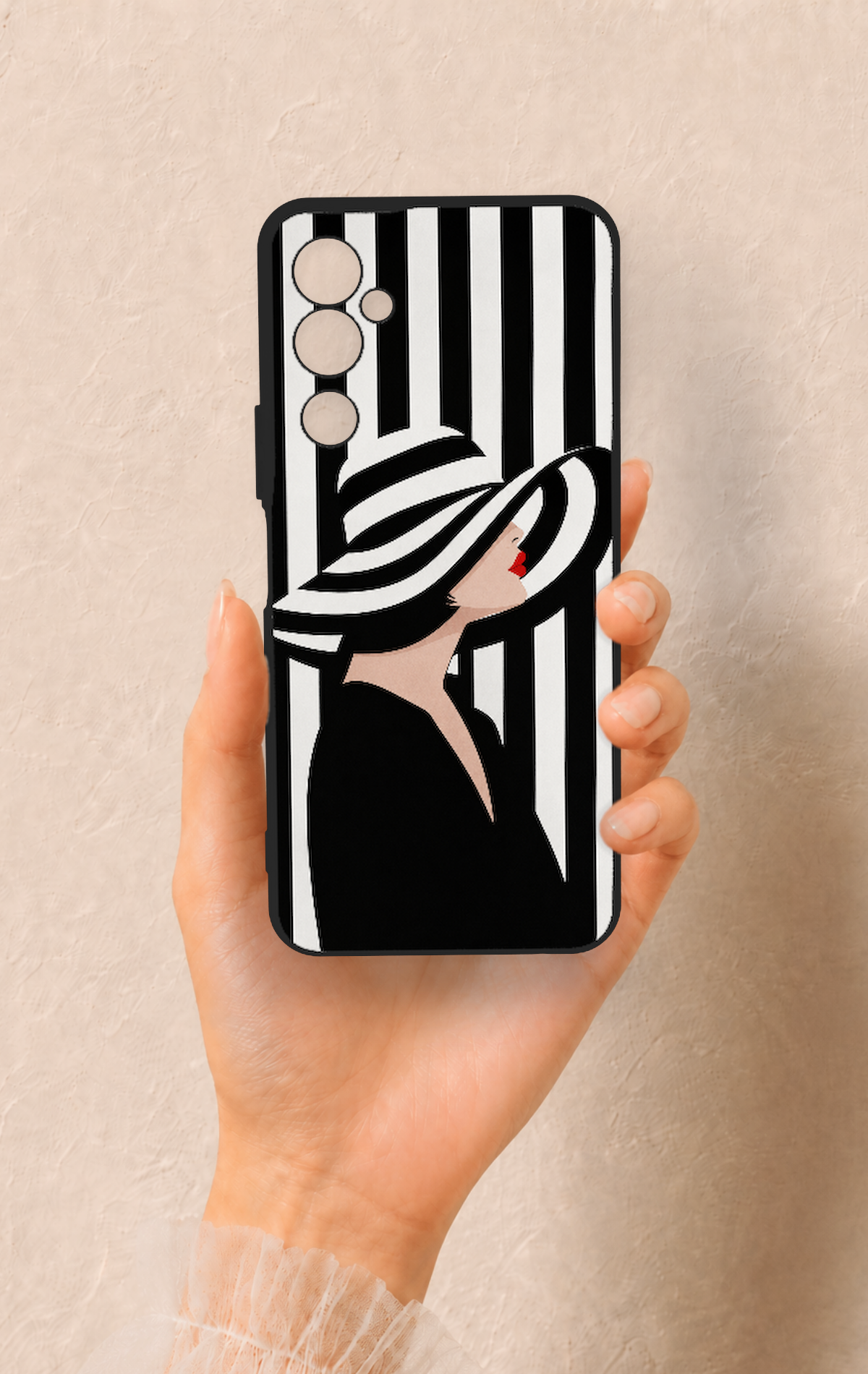 Tecno Pova Neo 2 Uyumlu Madam Marica Desenli Silikon Kılıf