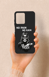 Casper Via M40 Uyumlu No Pain No Gain Desenli Silikon Kılıf
