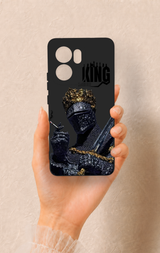 Oppo Reno 13F Uyumlu King Desenli Silikon Kılıf