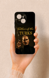 Tecno Spark 40C Uyumlu Father Of The Turks Desenli Silikon Kılıf