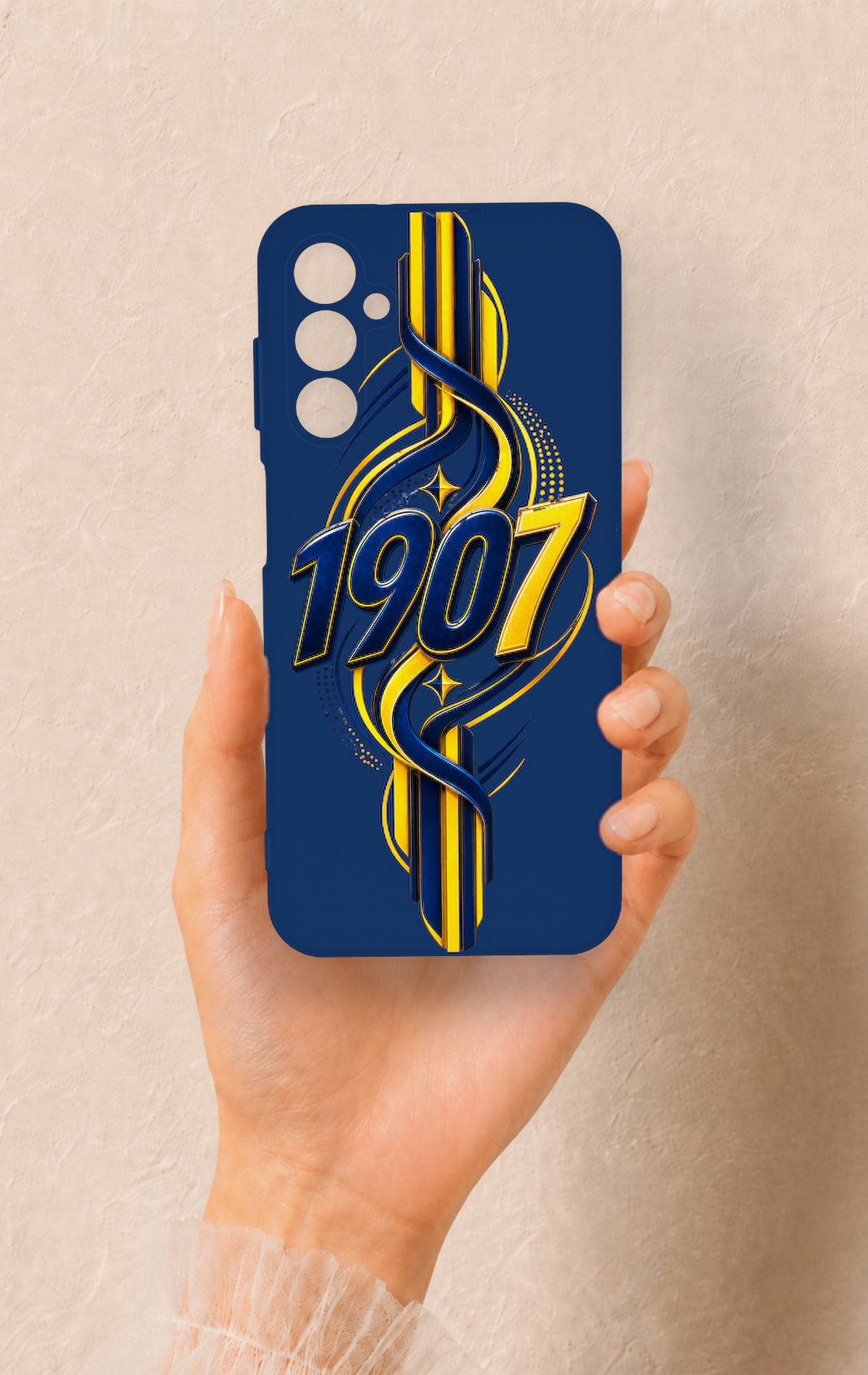 Samsung M14 Uyumlu FB-1907 Desenli Silikon Kılıf