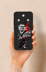 Honor Magic 8 Lite Uyumlu Atatürk Anıtkabir Desenli Silikon Kılıf