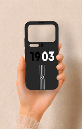 Mi 17 Pro Max Uyumlu 1903 Kemer Desenli Silikon Kılıf