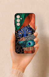 Samsung A24 Uyumlu Amazon Kaplan Desenli Silikon Kılıf