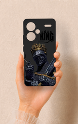 Redmi Note 13 Pro Plus Uyumlu King Desenli Silikon Kılıf