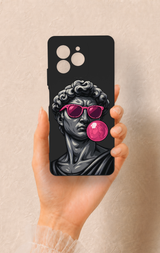 Omix X7 Uyumlu Pop David Desenli Silikon Kılıf