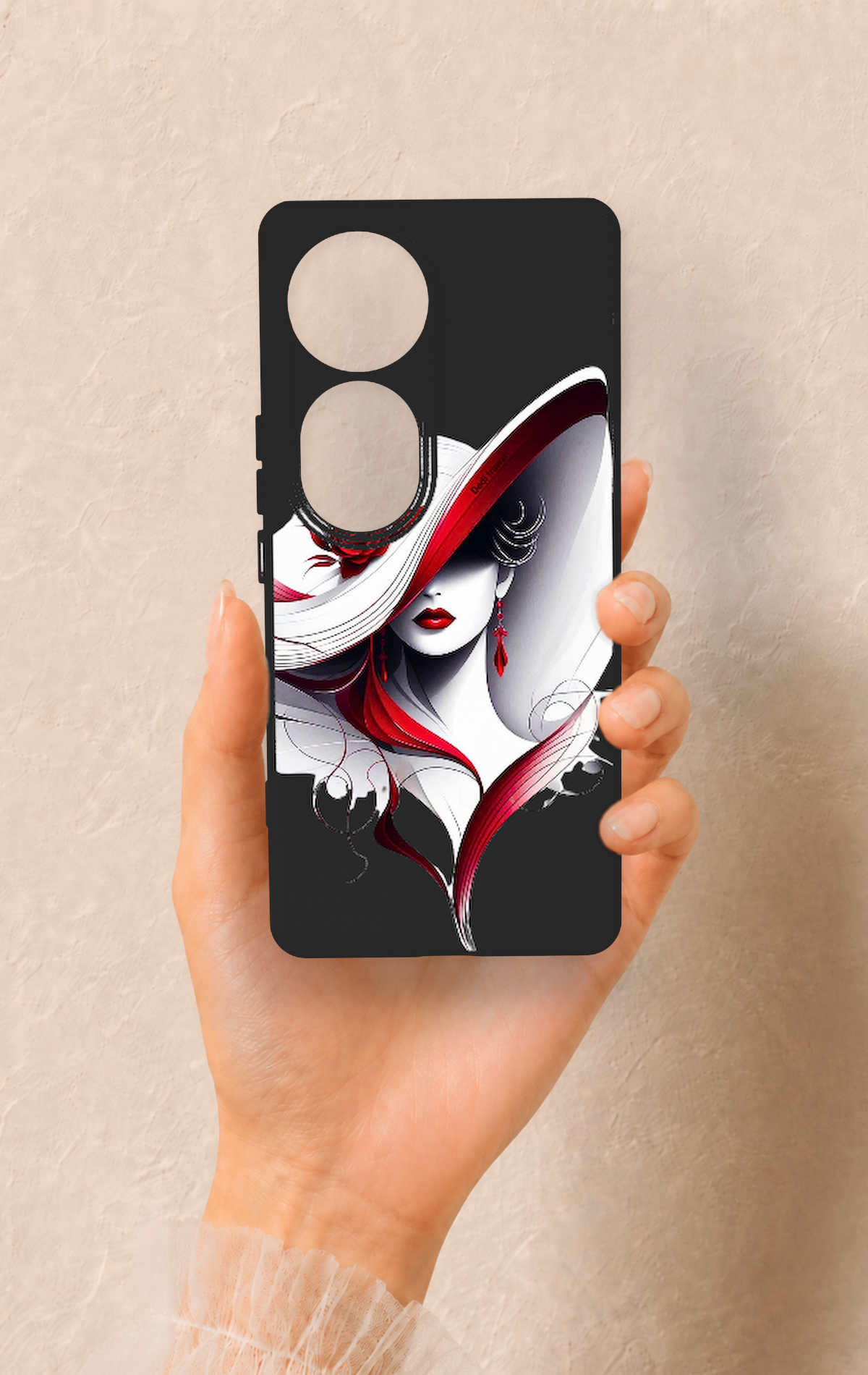 Vivo V40 Uyumlu Matmazel Desenli Silikon Kılıf