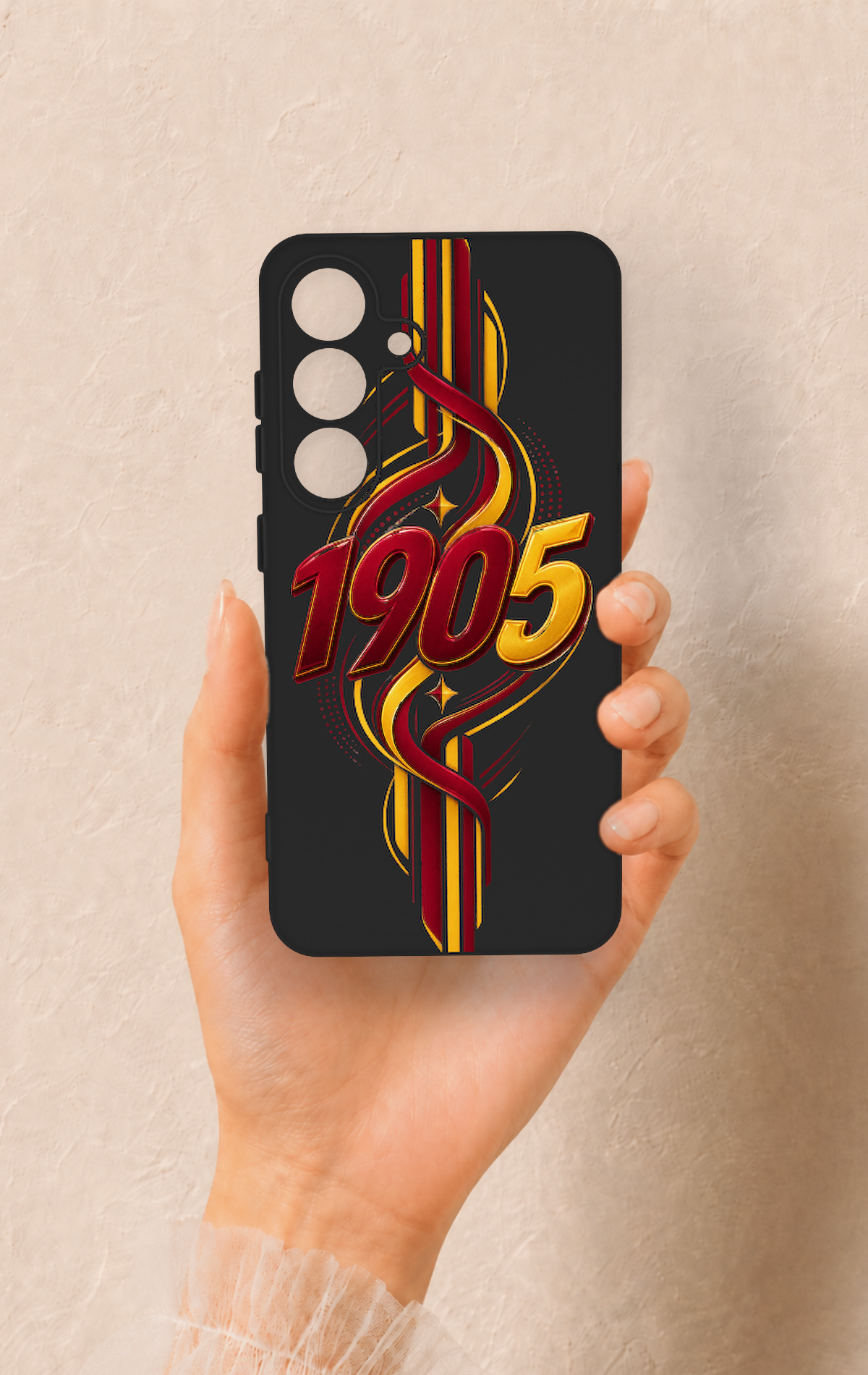 Samsung S25 Uyumlu GS-1905 Desenli Silikon Kılıf