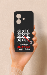 Oppo A3 Uyumlu Out Side The Box Desenli Silikon Kılıf