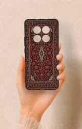 REDMİ NOTE 15 4G Uyumlu Acem Halı Desenli Silikon Kılıf
