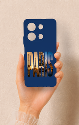 İnfinix Note 30 Uyumlu Paris Desenli Silikon Kılıf