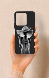 Vivo Y35 Uyumlu Lady Desenli Silikon Kılıf