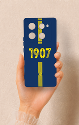 İnfinix Note 40 Pro Uyumlu 1907 Kemer Desenli Silikon Kılıf