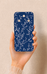 Honor Magic 8 Lite Uyumlu İnce Yaprak Dalı Desenli Silikon Kılıf