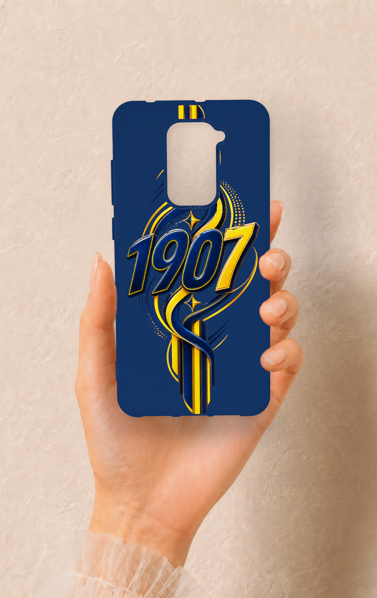 Redmi Note 9 Uyumlu FB-1907 Desenli Silikon Kılıf