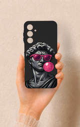 Samsung A16 Uyumlu Pop David Desenli Silikon Kılıf