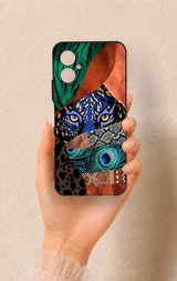 Omix X5 Uyumlu Amazon Kaplan Desenli Silikon Kılıf