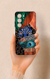 Realme C75 Uyumlu Amazon Kaplan Desenli Silikon Kılıf