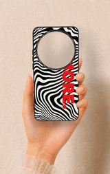 Xiaomi Mi 15 Ultra Uyumlu Zebra Amore Desenli Silikon Kılıf