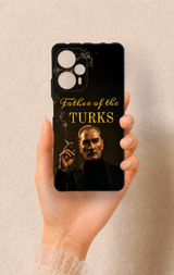 Poco F5 Uyumlu Father Of The Turks Desenli Silikon Kılıf
