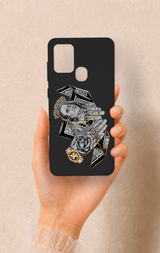 Samsung A21S Uyumlu Self Made Desenli Silikon Kılıf