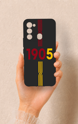 Tecno Spark 8C Uyumlu 1905 Kemer Desenli Silikon Kılıf