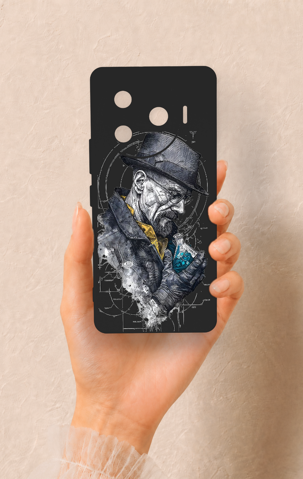 Tecno Camon 30 Pro 5G Uyumlu Walter White Desenli Silikon Kılıf