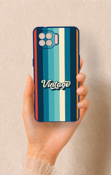 Oppo Reno 4 Lite Uyumlu Vintage Desenli Silikon Kılıf