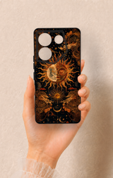 Tecno Caman 20 Pro 5G Uyumlu Mistik Güneş Desenli Silikon Kılıf