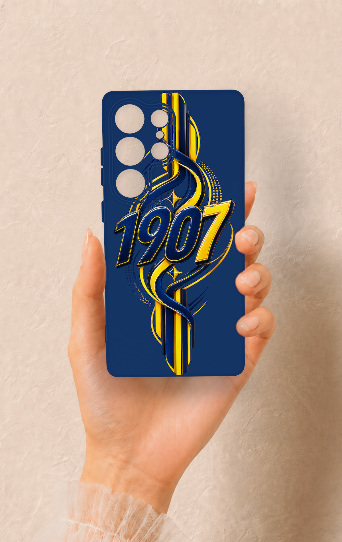 Samsung S25 Ultra Uyumlu FB-1907 Desenli Silikon Kılıf