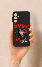 Samsung A24 Uyumlu Sync Die Desenli Silikon Kılıf