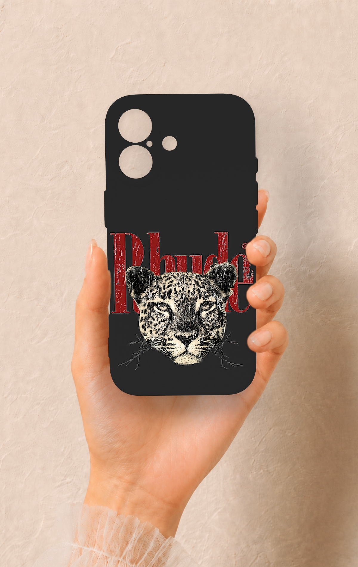 iPhone 17 Uyumlu Rhude Desenli Silikon Kılıf