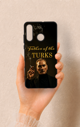 Huawei P30 Lite Uyumlu Father Of The Turks Desenli Silikon Kılıf
